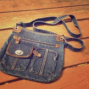Denim purse